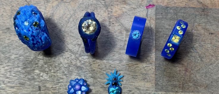 WAX CARVING WITH GEMS (1 DAY)